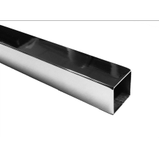 Труба проф нерж AISI 304/304L 10х10х1мм (полірована)